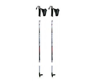 BLIZZARD-XC Performance senior cross-country poles, silver Šedá 120 cm 23/24